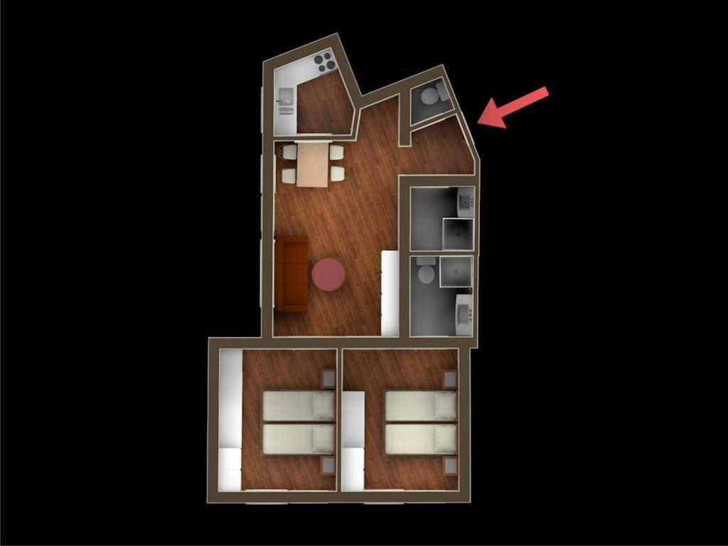 Appartement Alpin Sölden Pokoj fotografie